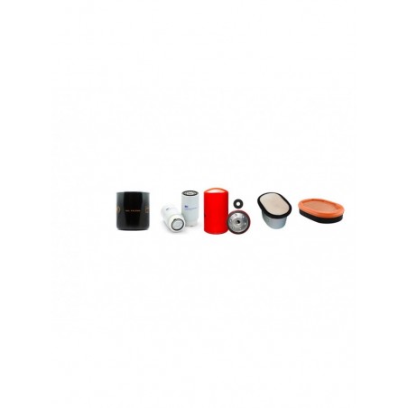 Filter kit suitable for CAT D3K Filter Service Kit w/CAT C4E1- Eng. SN FFF1/JTD1/LLL1 Air Oil Fuel Filters