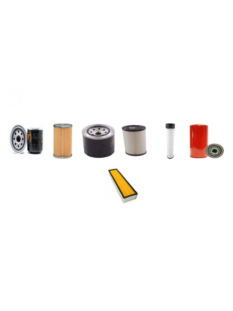 CORMICK MAC GM 50 Filter Service Kit w/Yanmar 4 ZYL Eng.