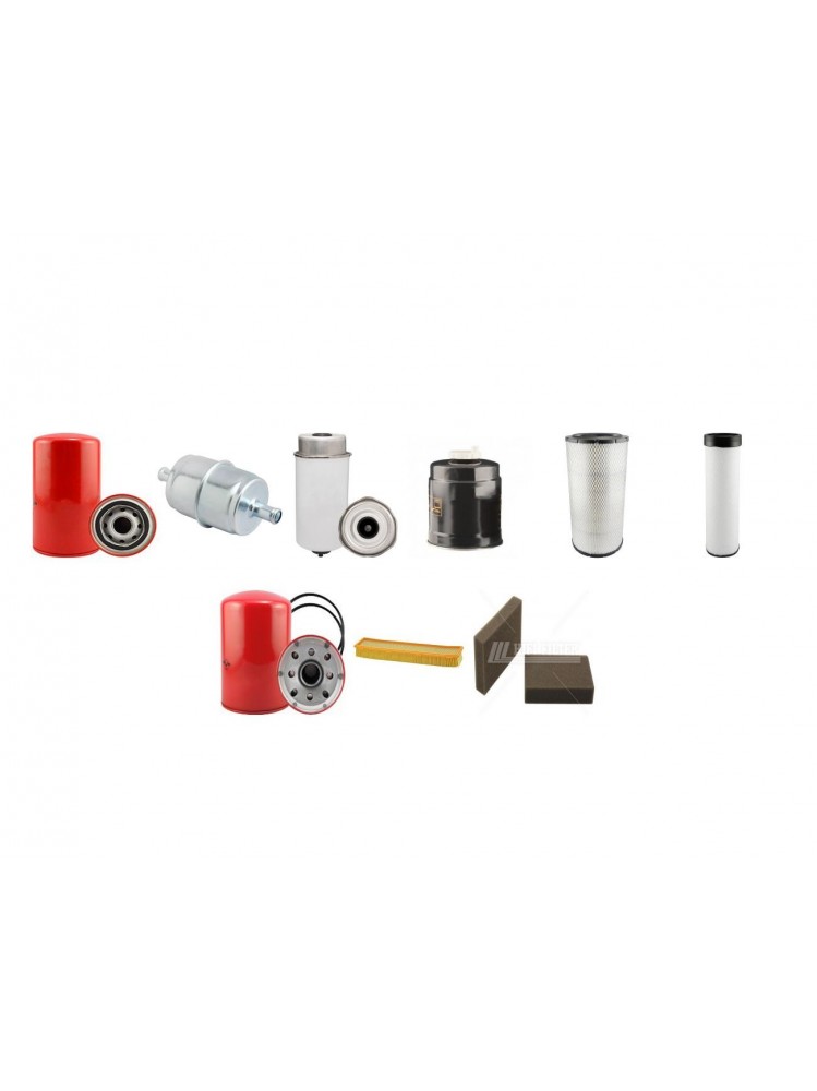 CORMICK MAC MTX 120 Filter Service Kit with Mc Cormick B-Power 6 Zyl Eng 1003-