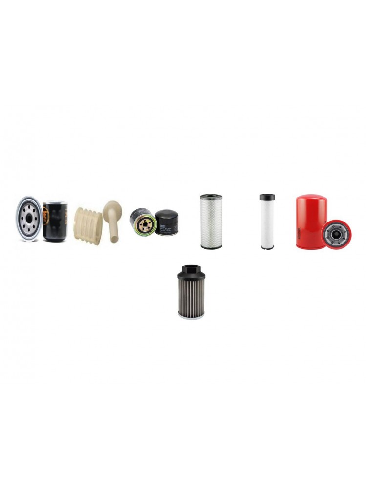 DIECI APOLLO 25.6 Filter Service Kit w/Yanmar Eng.