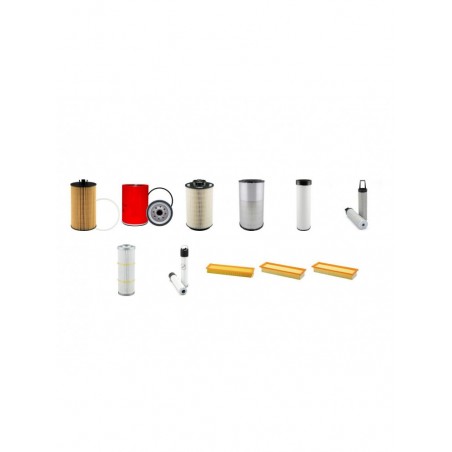 FENDT VARIO 820TMS Filter Service Kit w/Deutz TCD 2012 L06 4V Eng.