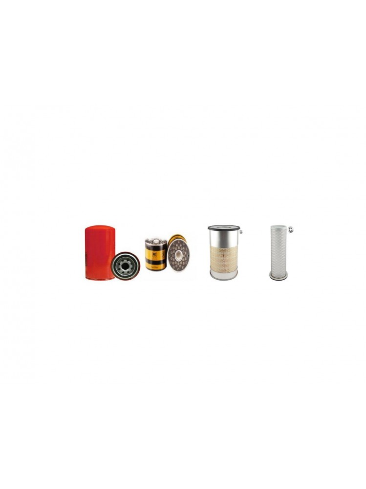 FORD 8160 Filter Service Kit Air Oil Fuel Filters