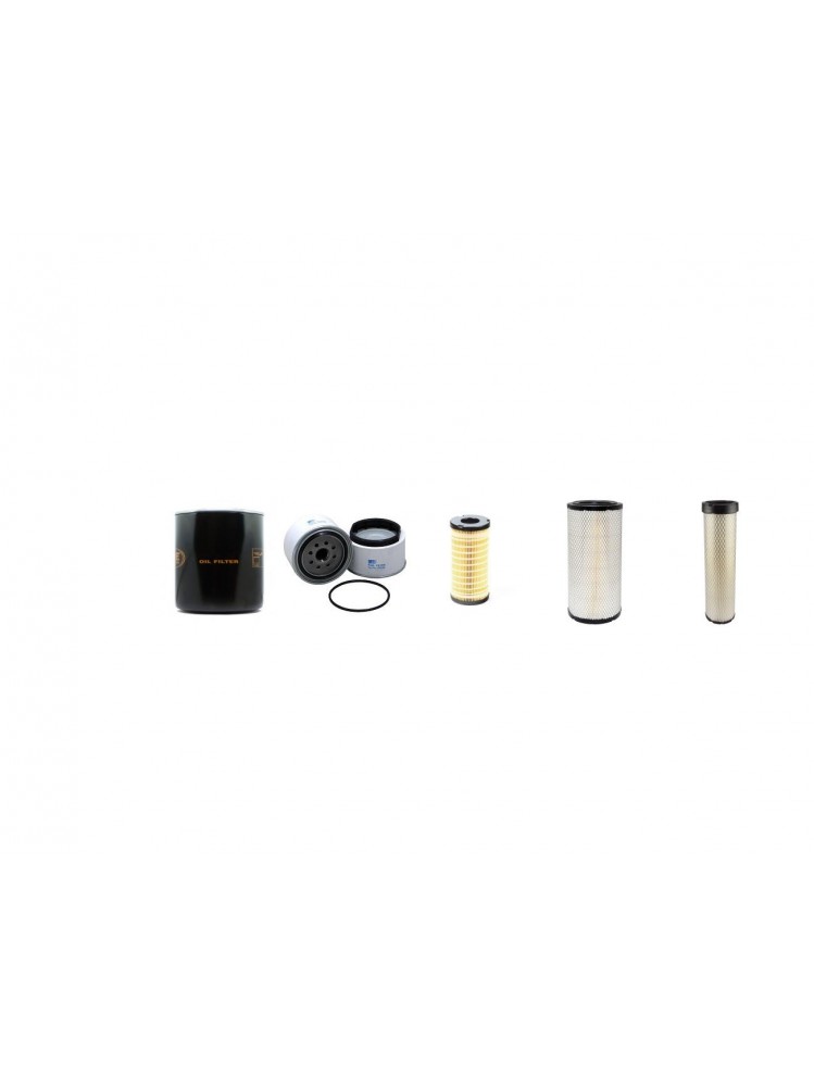 GREGOIRE G 132 Filter Service Kit Air Oil Fuel Filters w/Perkins Eng.