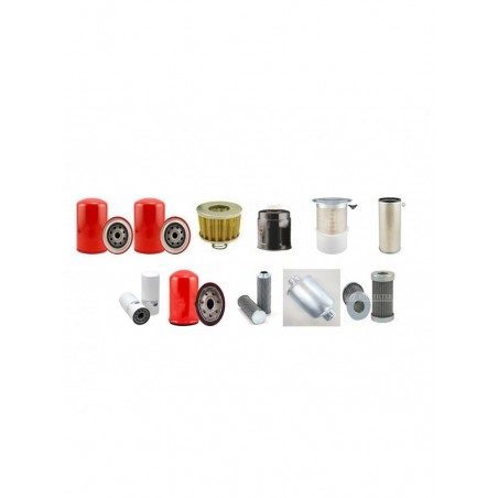 HUERLIMANN H6165 MASTER Filter Service Kit w/1000.6Wt Eng.