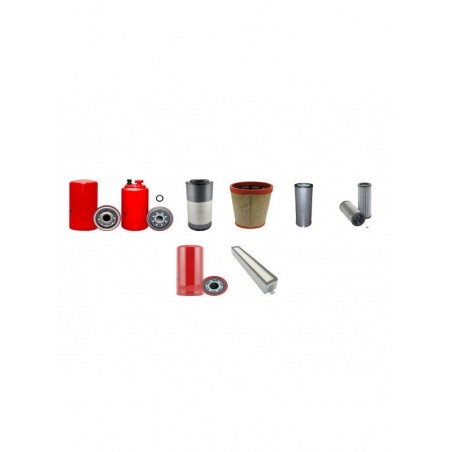 JCB FASTRAC 2140 Filter Service Kit w/Cummins Eng.