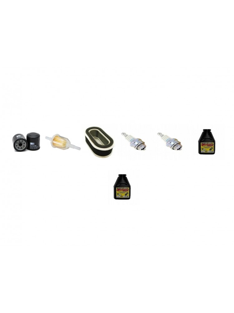 JOHN DEERE LX178, LX188 Filter Service Kit Air, Oil, Fuel, Spark Plugs, Oil 2L