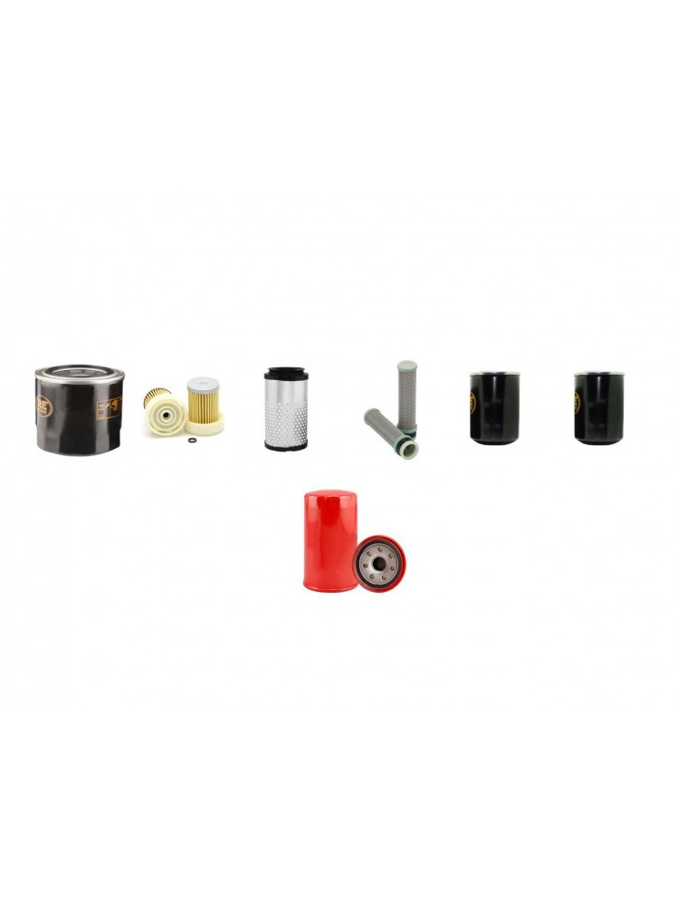 KUBOTA B 3200HSD Filter Service Kit w/Kubota V 1505-E3 Eng.