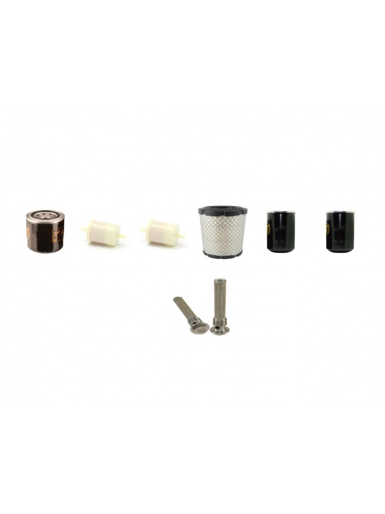 KUBOTA BX 23 LB-B Filter Service Kit w/Kubota D 905-E Eng.