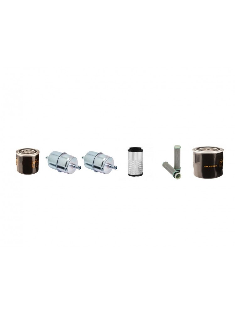 KUBOTA F 2880 Filter Service Kit w/Kubota D 1105E2FM2 Eng.