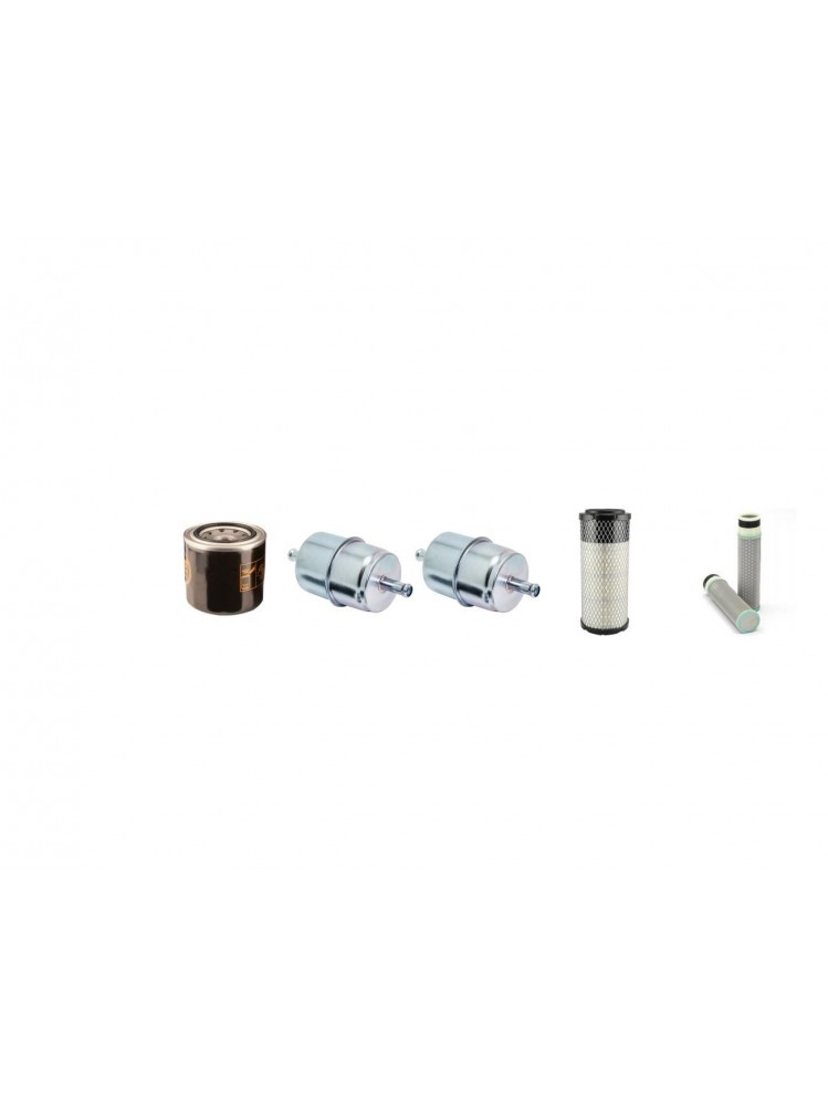 KUBOTA F 2880 Filter Service Kit Air Oil Fuel Filters w/Kubota D 1105E2FM2 Eng. SN  RA2029