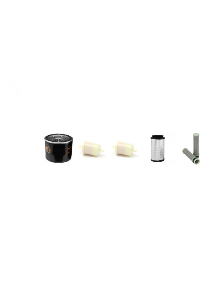 KUBOTA GZD 21 Filter Service Kit Air Oil Fuel Filters