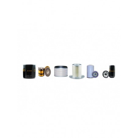 Filter service kit suitable for CAT V60 E w/ Perkins Lg70090 Eng