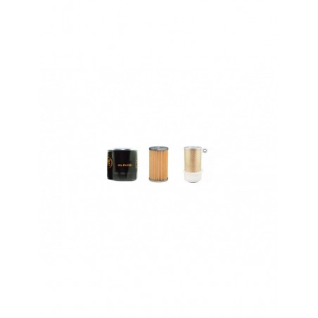 KUBOTA L2850 F Filter Service Kit Air Oil Fuel Filters w/Kubota V1702-DI-A Eng. SN Single Air