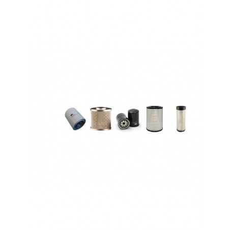 KUBOTA M110 X Filter Service Kit Air Oil Fuel Filters w/Kubota V 3800-TI-CRS Eng. YR 2009-