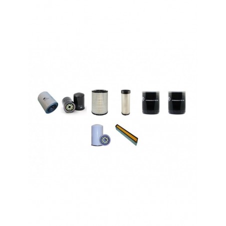 KUBOTA M128 XDT-C Filter Service Kit w/Kubota F5802-TE2-AFQ Eng. SN 50481- YR 2006- 125 CH