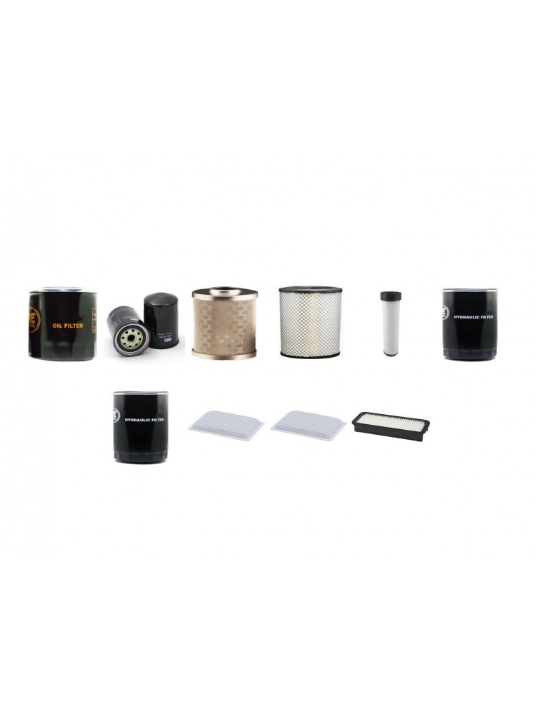 Kubota M5700 Tractor Filter Kit