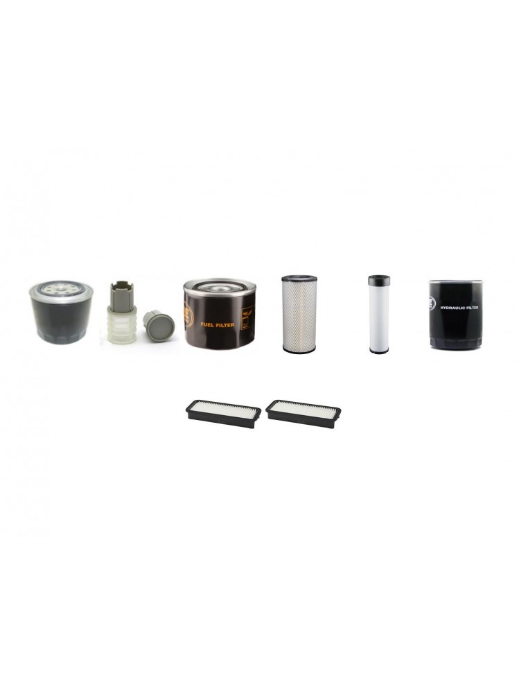 Kubota M8200 Tractor Filter Kit