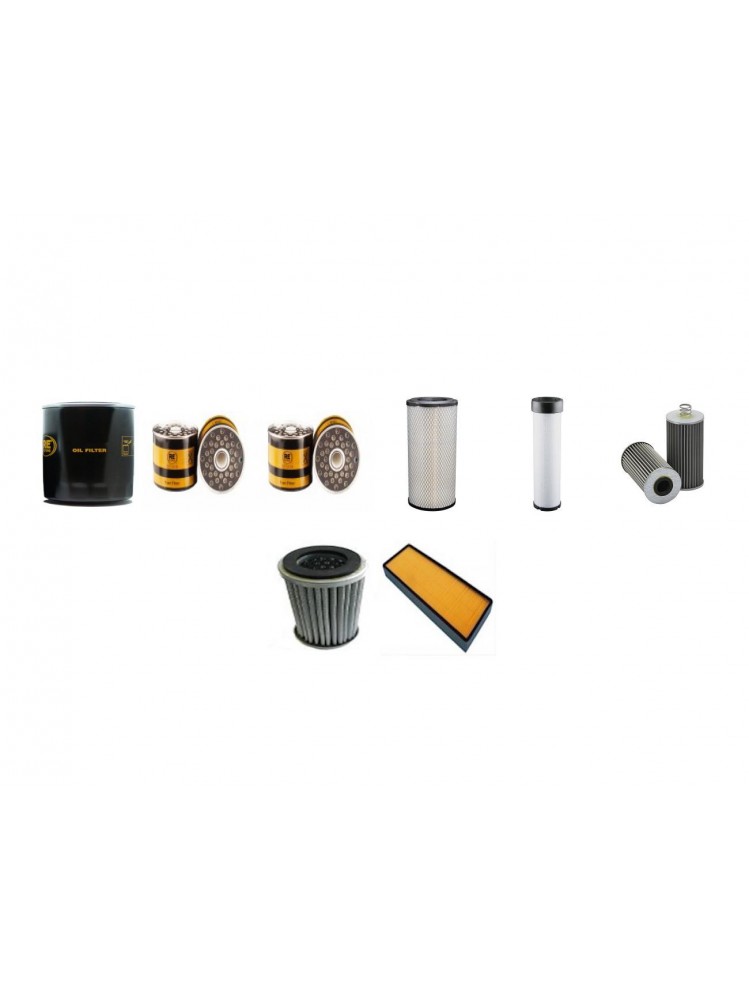 LANDINI BLIZZARD 95 Filter Service Kit w/Perkins AT4.236C Eng.