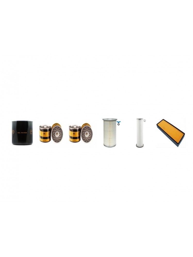 MASSEY FERGUSON MF 699 Filter Service Kit w/A 6.354.4 Eng.