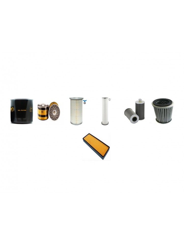 MASSEY FERGUSON MF 1007 Filter Service Kit w/Perkins At 4.236 Eng.