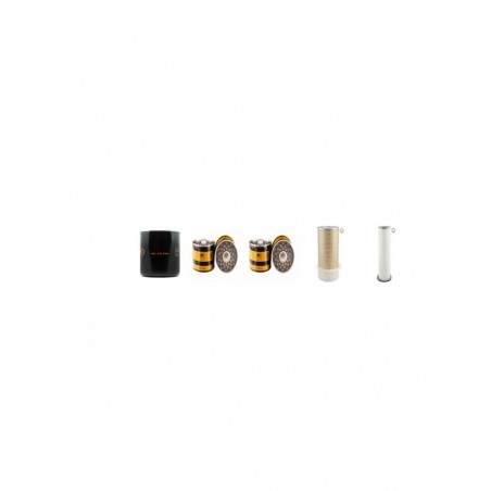 MASSEY FERGUSON MF1200 Filter Service Kit Air Oil Fuel Filters w/Perkins A 6.354.1 Eng. SN Oil Filter -spinon