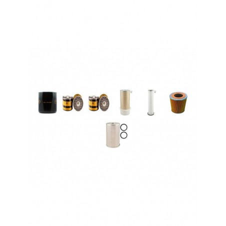 MASSEY FERGUSON MF1250 Filter Service Kit w/Perkins A 6.354.4 Eng.
