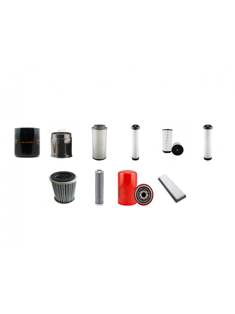 MASSEY FERGUSON MF 4265 Filter Service Kit w/Perkins 1004.4 Eng.