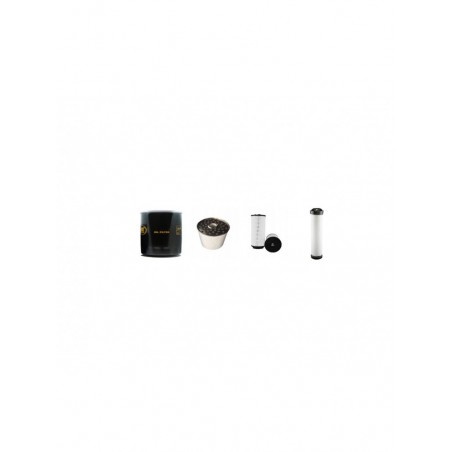 MASSEY FERGUSON MF5340 Filter Service Kit Air Oil Fuel Filters w/P 4001 Eng. SN Air Filter -375mm