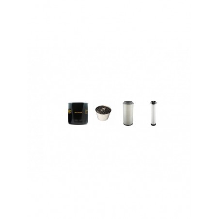 MASSEY FERGUSON MF5340 Filter Service Kit Air Oil Fuel Filters w/P 4001 Eng. SN Air Filter -358mm