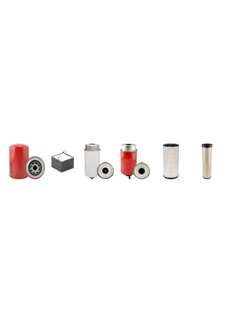 MASSEY FERGUSON MF 6460 TIER 3 Filter Service Kit Air Oil Fuel Filters w/SISU 44CWA-4V Eng.