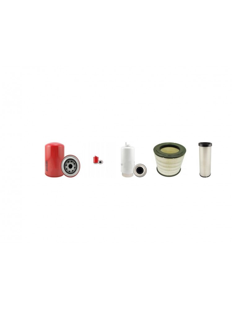 MASSEY FERGUSON MF 8450 Filter Service Kit Air Oil Fuel Filters w/SISU 6 ZYL TURBO Eng.