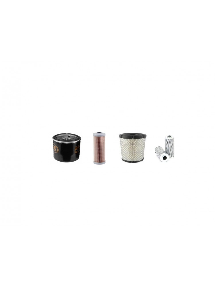 MULTIONE S 630 Y Filter Service Kit w/Yanmar 3TNV-76C Eng. Air, Oil, Fuel Filters