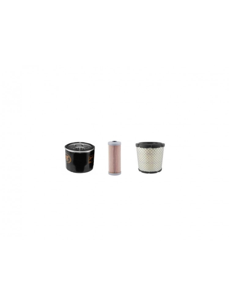 MULTIONE S 630 Y Filter Service Kit Air Oil Fuel Filters w/Yanmar 3TNV-76C Eng.