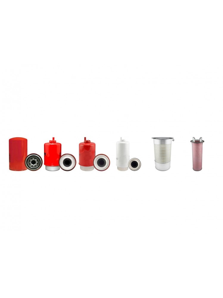 NH TM135 Air Oil Fuel Filter Kit