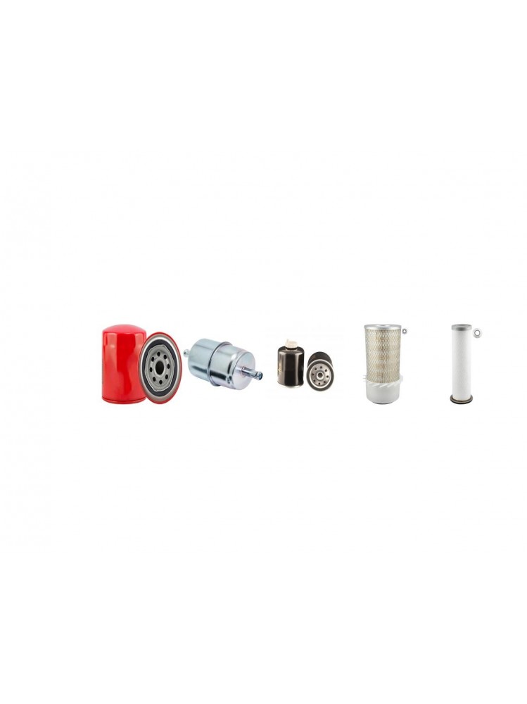 NH LX665 Air Oil Fuel Filter Kit