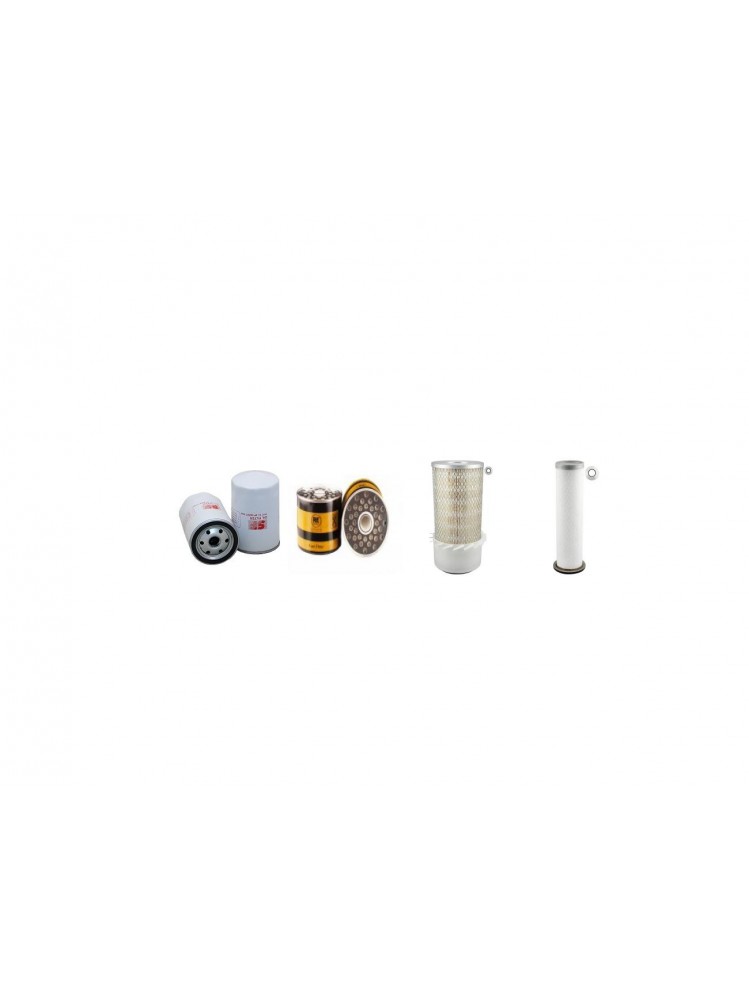 PASQUALI ERGO 8.65 Filter Service Kit Air Oil Fuel Filters w/VM 28B/3 Eng.