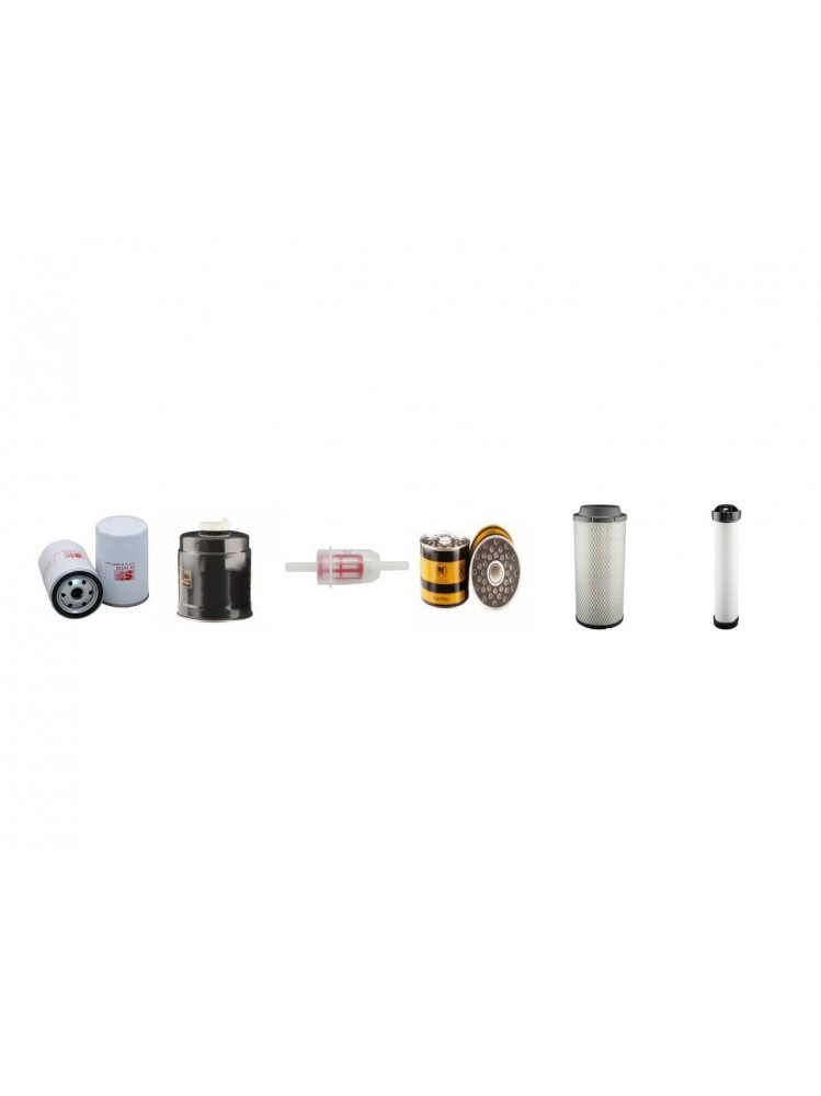 REFORM MULI 575 VM Filter Service Kit Air Oil Fuel Filters w/Perkins 704.TE2 Eng.