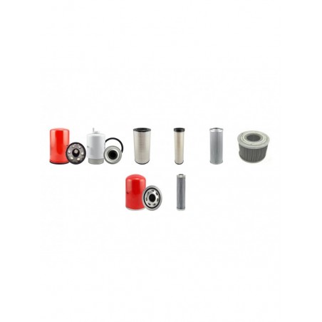 RENAULT ARES 836 RZ Filter Service Kit w/JOHN DEERE Eng.   YR  2002-