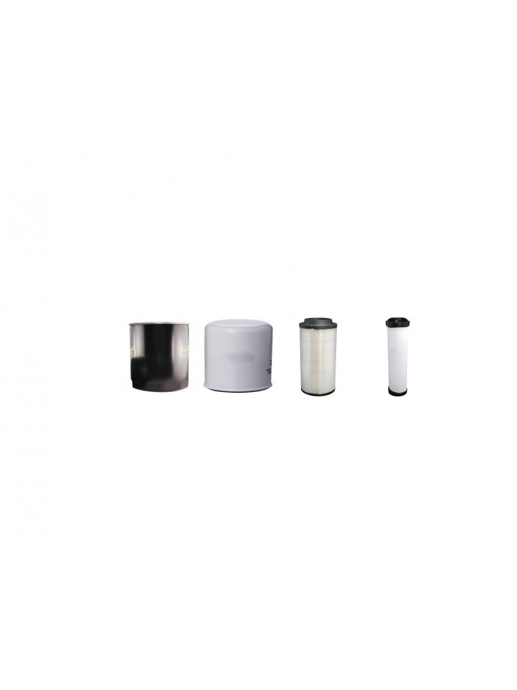 SAME IRON 150.7 (Continuo) Filter Service Kit Air Oil Fuel Filters w/Deutz BF 6M1013EC Eng.