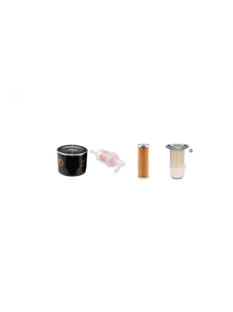 Schaeffer 217 Filter Service Kit Air, Oil, Fuel Filters (With Fins)