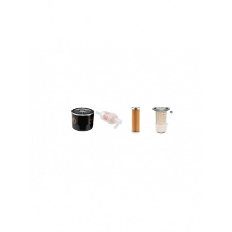 Schaeffer 217 Filter Service Kit Air, Oil, Fuel Filters (With Fins)