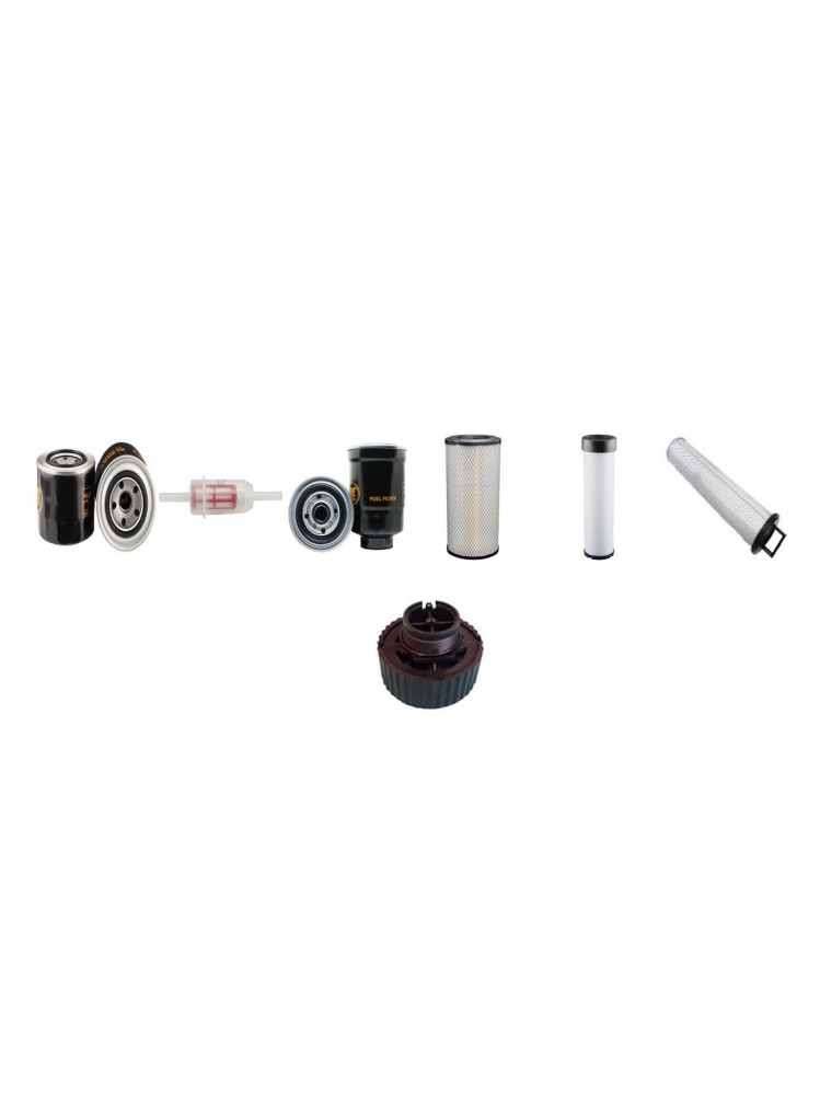 SCHAEFFER 570T Filter Service Kit w/Kubota V 3300 Eng.