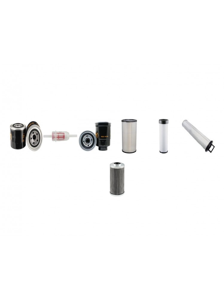 Schaeffer 870T Filter Service Kit W/Kubota V3300TE Engine