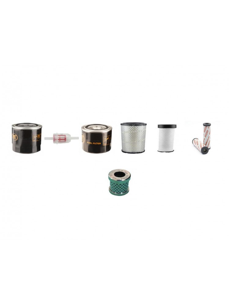 Schaeffer 3046 Filter Service Kit - W/Kubota V1505T Eng