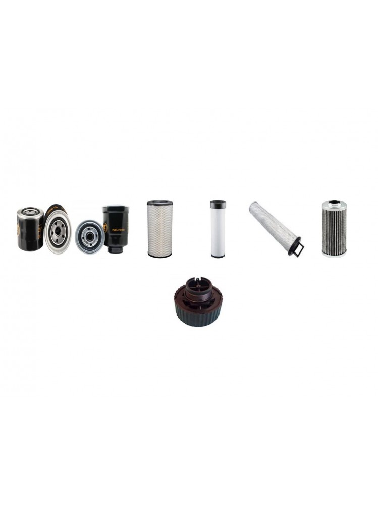 SCHAEFFER 8082 Filter Service Kit w/Kubota V 3300Te Eng.