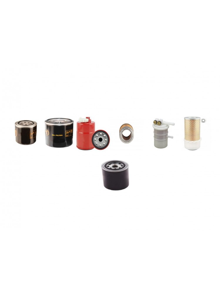 TORO GROUNDSMASTER 325 D Filter Service Kit w/Mitsubishi Eng.