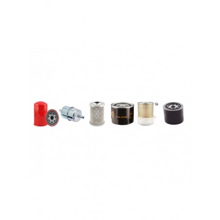 Cushman Turf Truckster Filter Service Kit with Perkins 10310 Engine Air fins