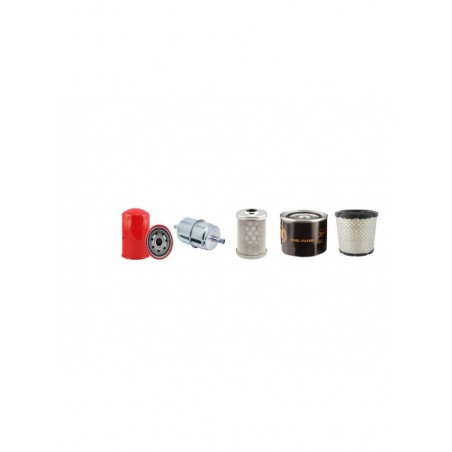 CUSHMAN TURFTRUCKSTER Filter Service Kit Air Oil Fuel Filters w/Perkins 103.10 KD70377 Eng. SN no fins