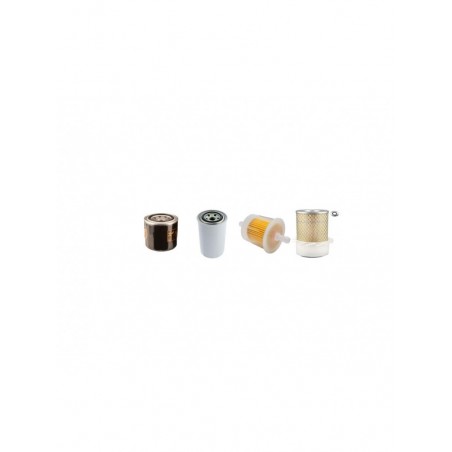 Cushman Turf Truckster Filter Service Kit with Kubota D950 Engine - Air Oil Fuel