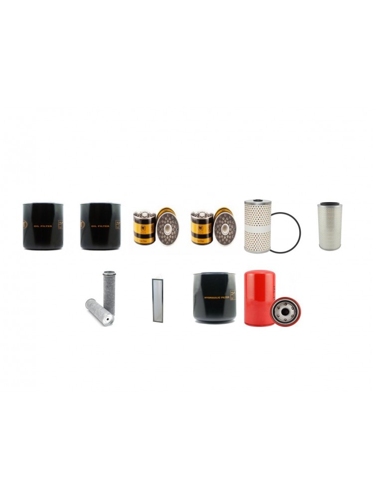 CLAAS DOMINATOR 106 Filter Service Kit with Perkins V8540 Eng